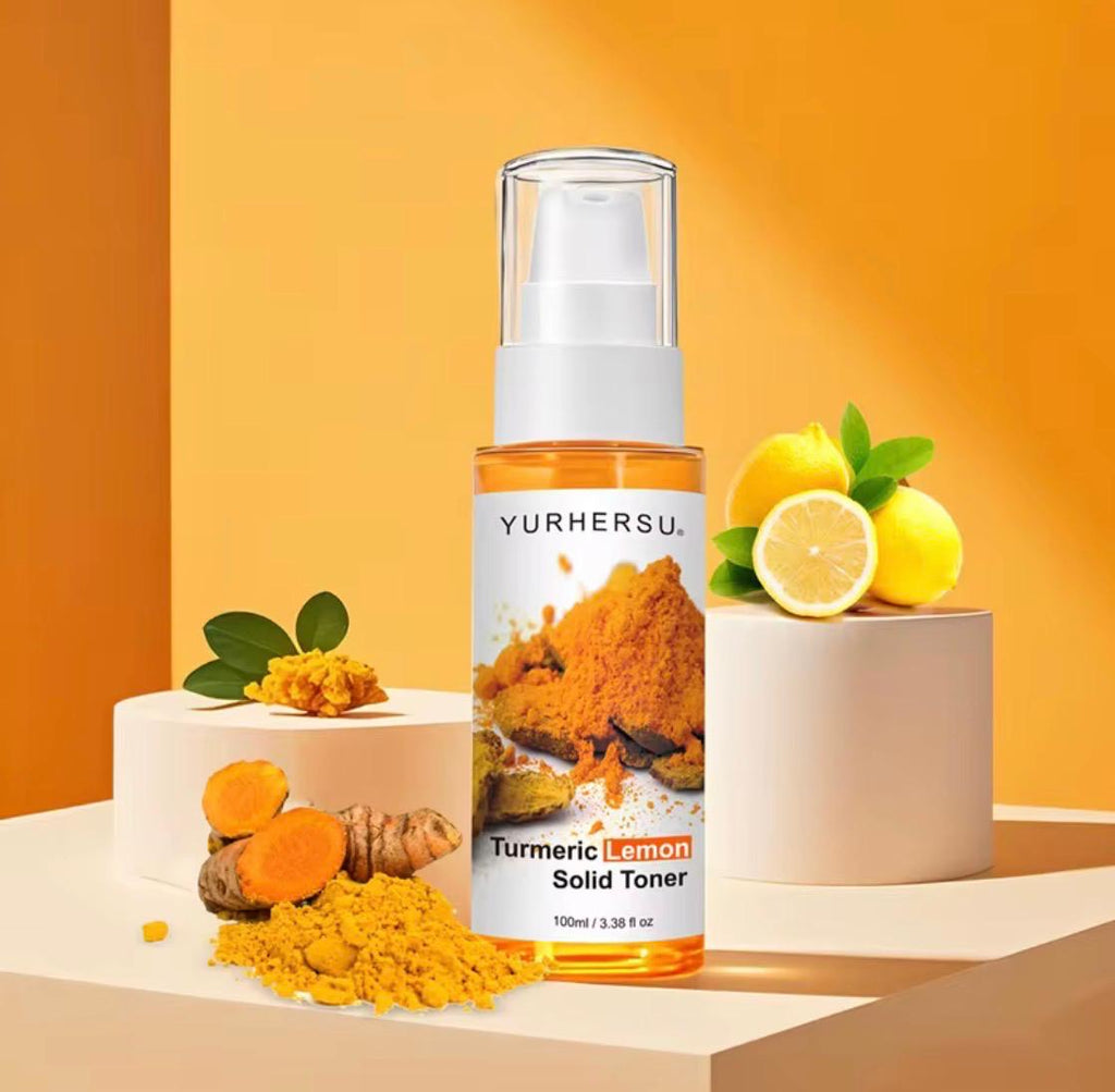 Lemon Turmeric & Kojic Acid Brightening Set – Toner for Clear and Soap Bar (2x)