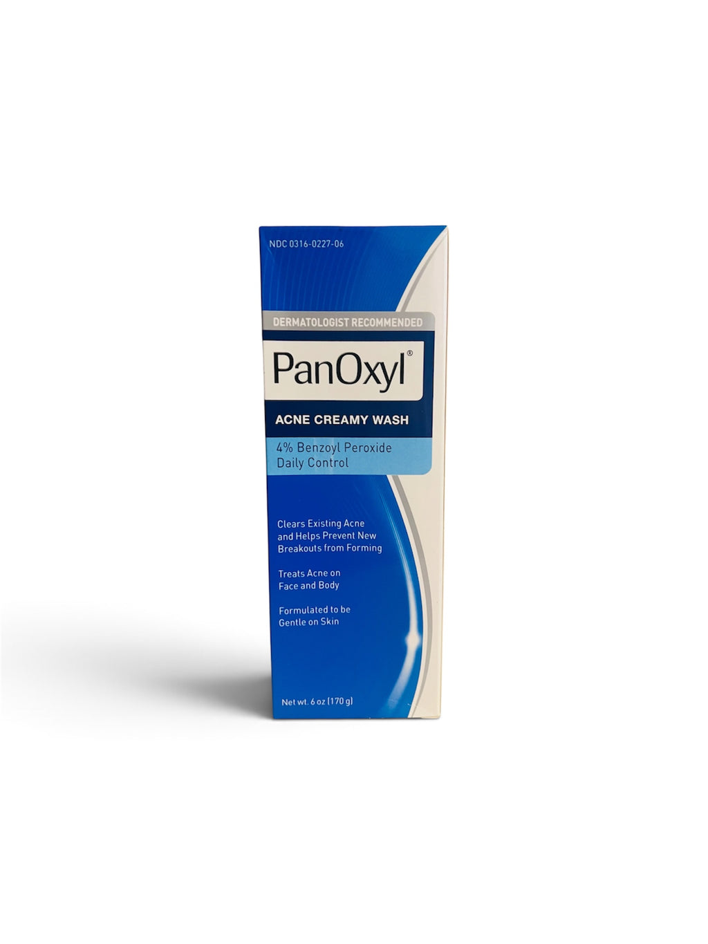 PanOxyl® Acne Creamy Wash — 4% Benzoyl Peroxide Daily Control (6 oz)