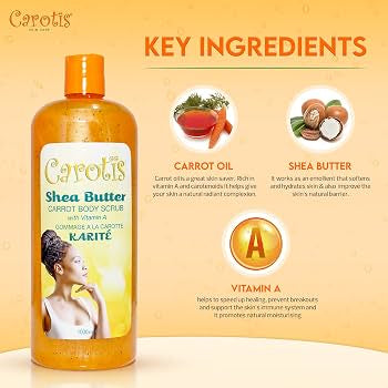 Carotis Shea Butter Body Wash – 1000ml / 33.8 Fl Oz