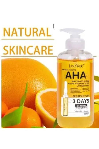 LanSyade AHA White Body Lotion & Serum – 500ml