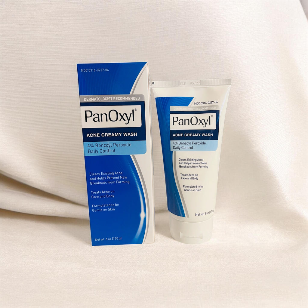 PanOxyl® Acne Creamy Wash — 4% Benzoyl Peroxide Daily Control (6 oz)