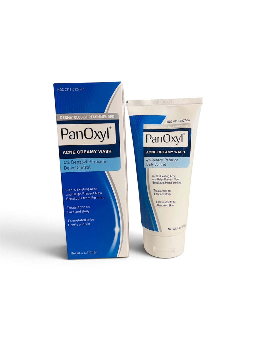 PanOxyl® Acne Creamy Wash — 4% Benzoyl Peroxide Daily Control (6 oz)