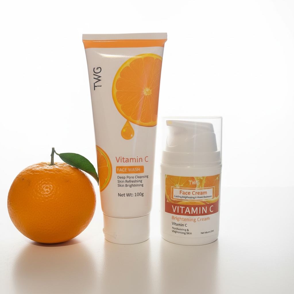 Vitamin C Brightening Face Wash – Deep Pore Cleanser for Glowing Skin