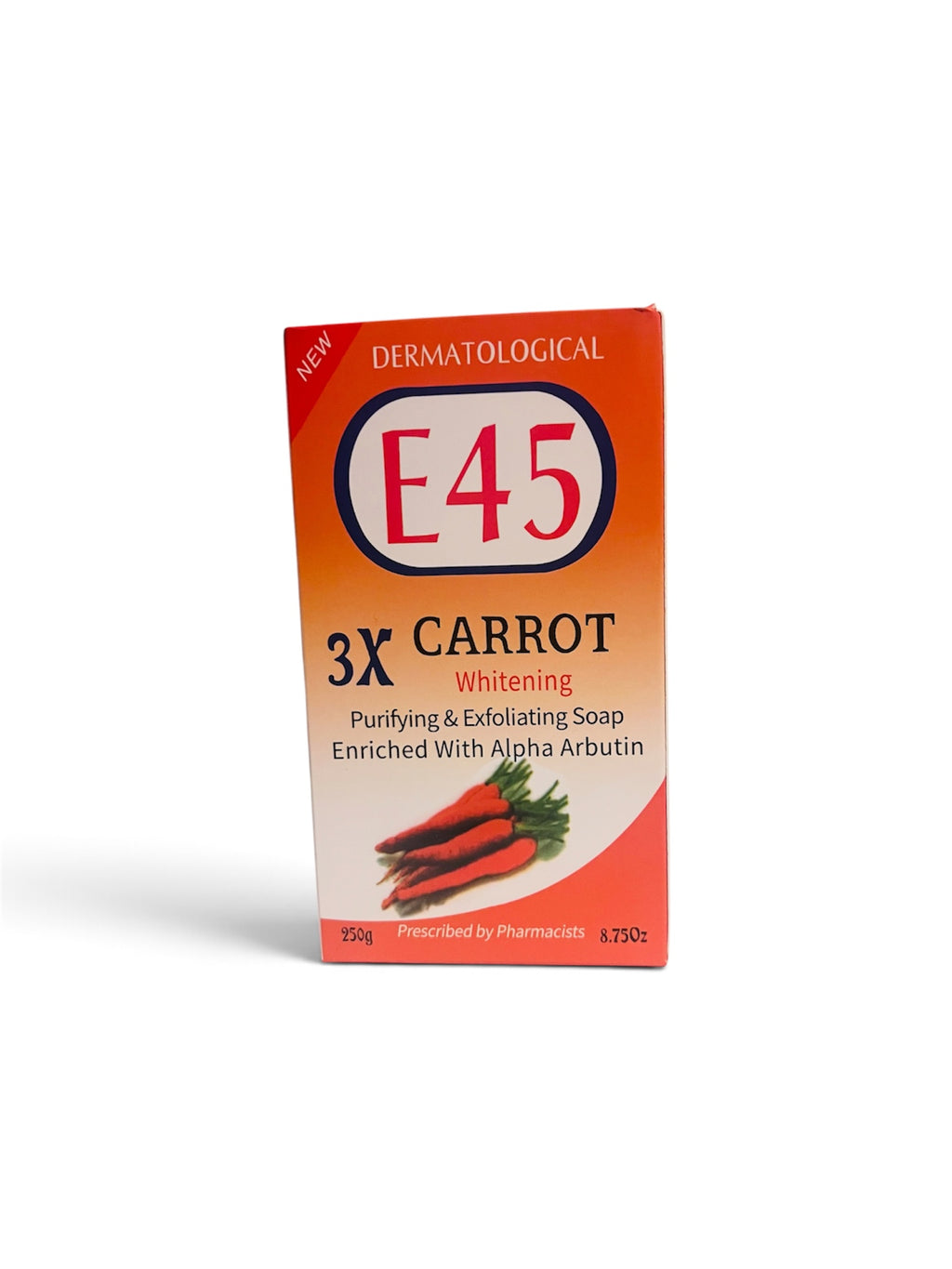 Dermatological 3X Carrot Soap – Purifying & Exfoliating Soap with Alpha Arbutin, 250g
