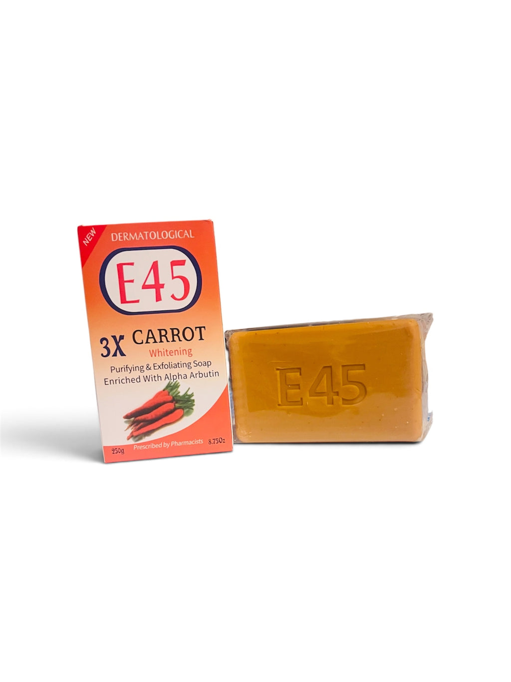 Dermatological 3X Carrot Soap – Purifying & Exfoliating Soap with Alpha Arbutin, 250g