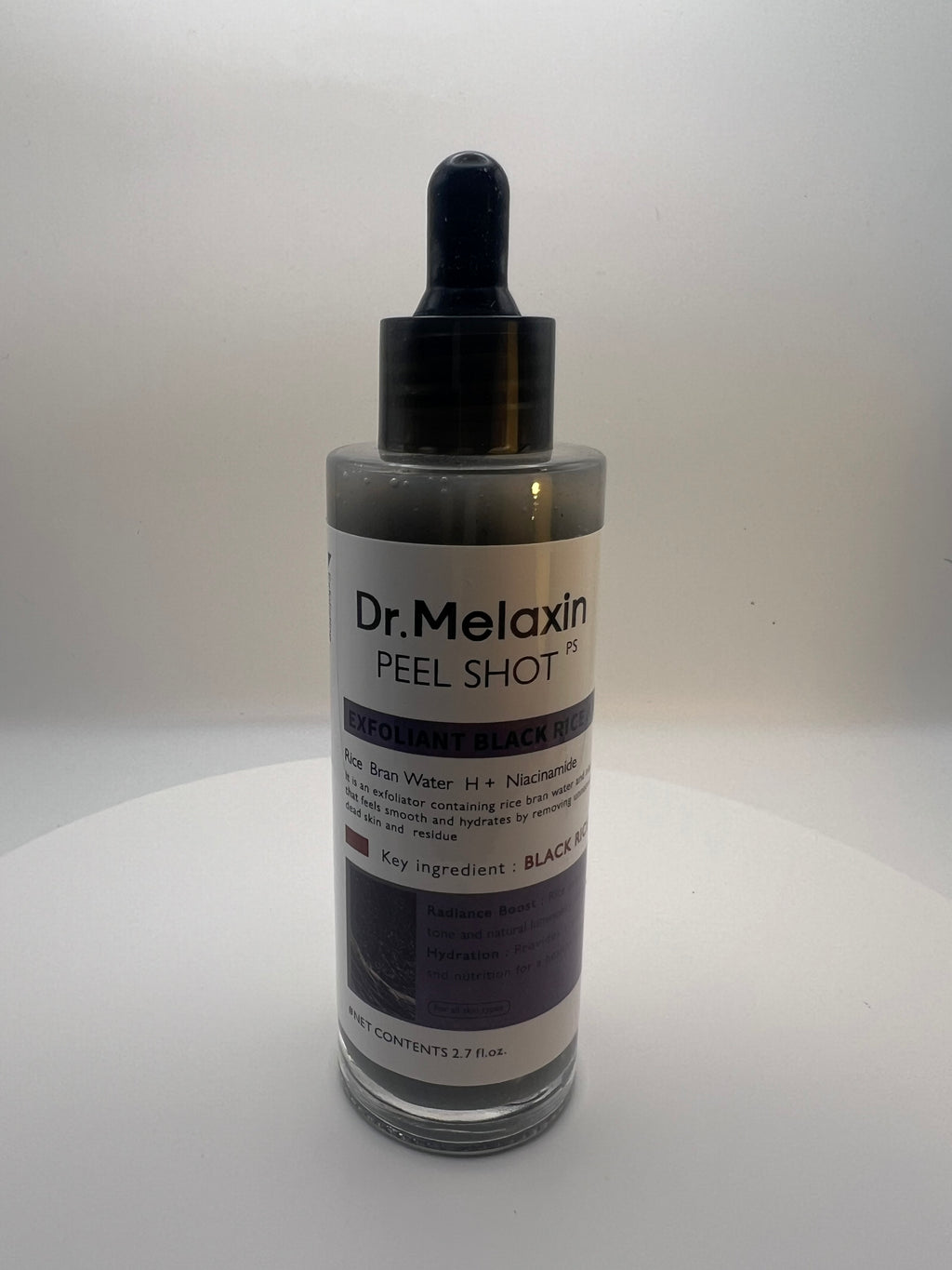 Dr. Melaxin Peel Shot Exfoliating Rice Ampoule Duo bundle set