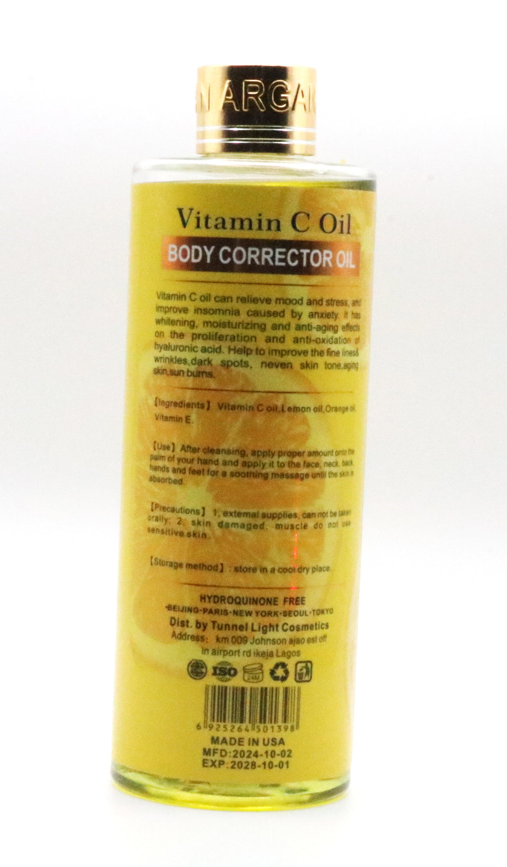 Moroccan Argan Essential Vitamin C Oil 6 in 1