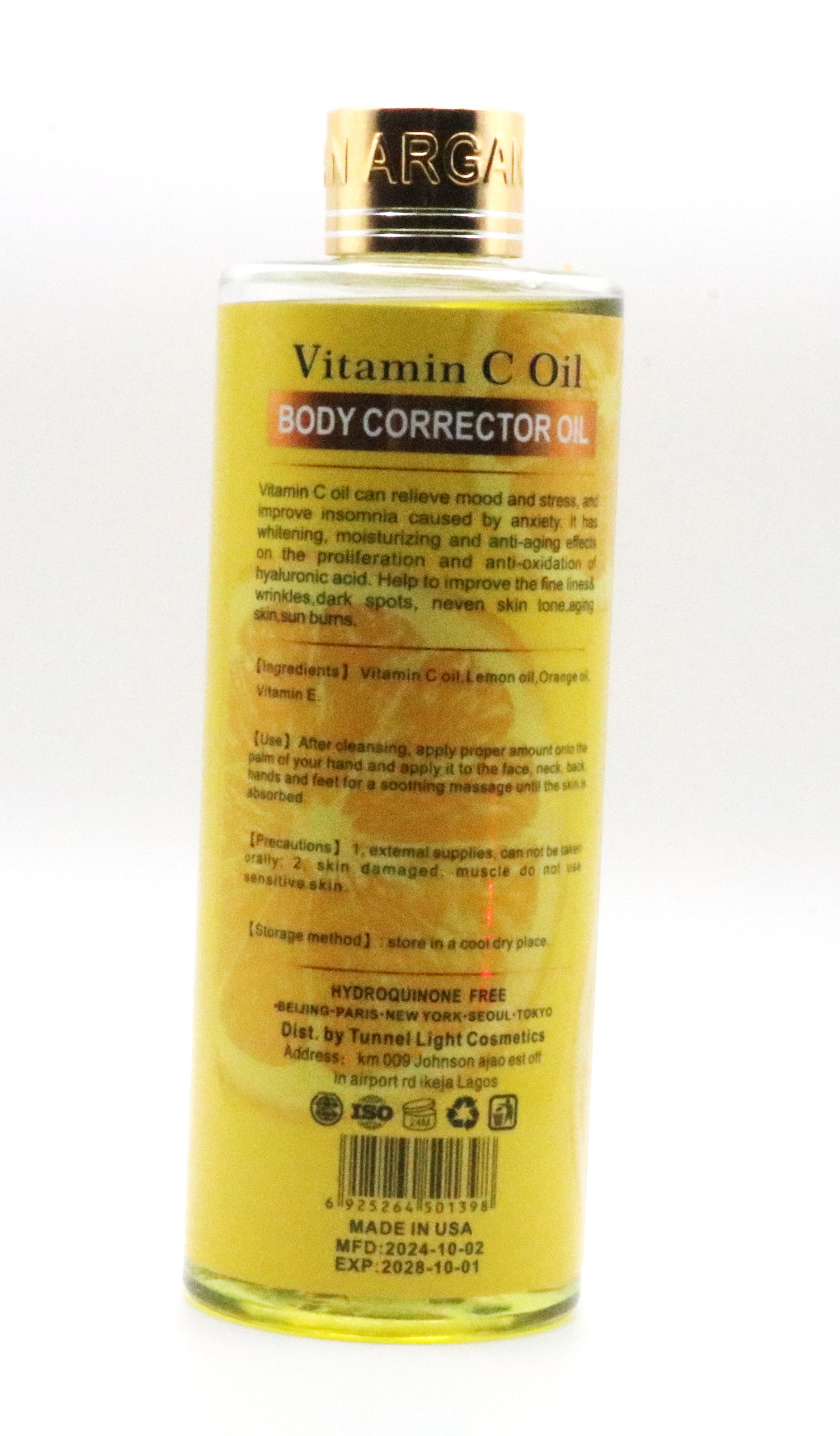 Moroccan Argan Essential Vitamin C Oil 6 in 1