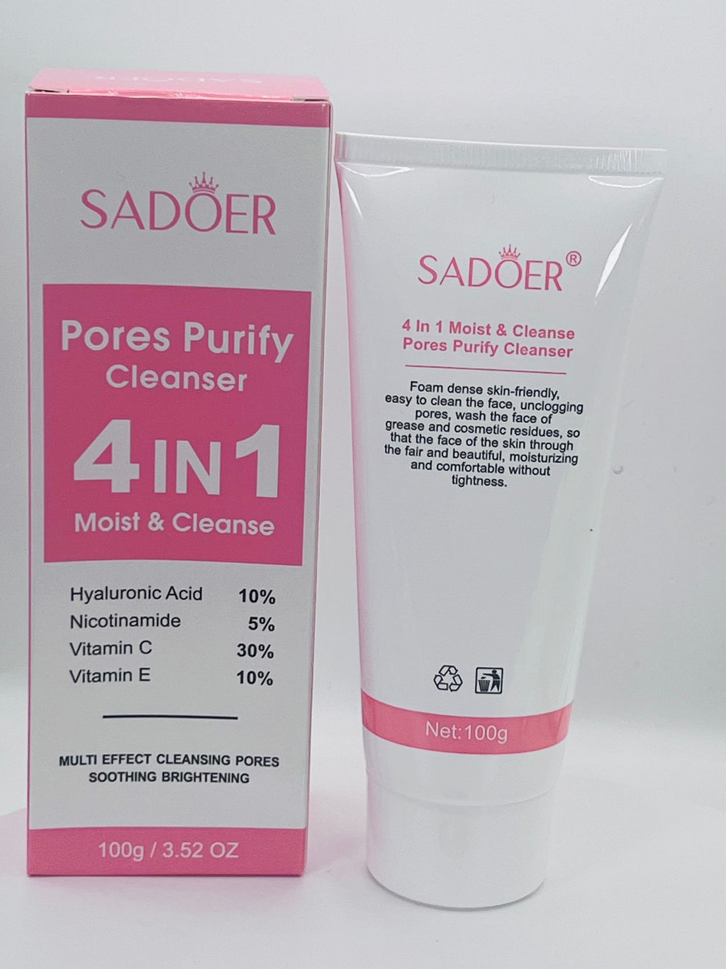 4-in-1 Pore Purify face Wash Cleanser