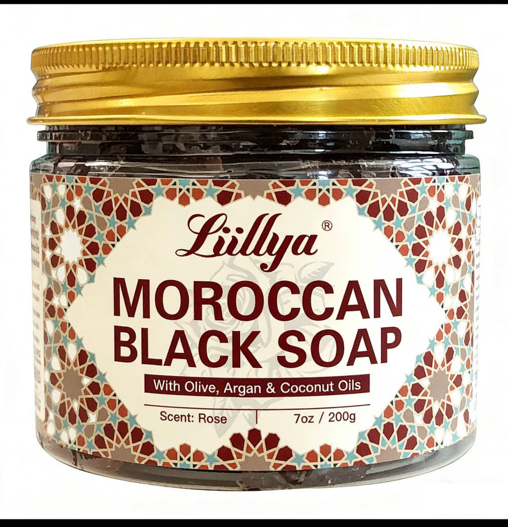 Moroccan Gel Black Soap with Olive Oil – Deep Cleansing & Moisturising
