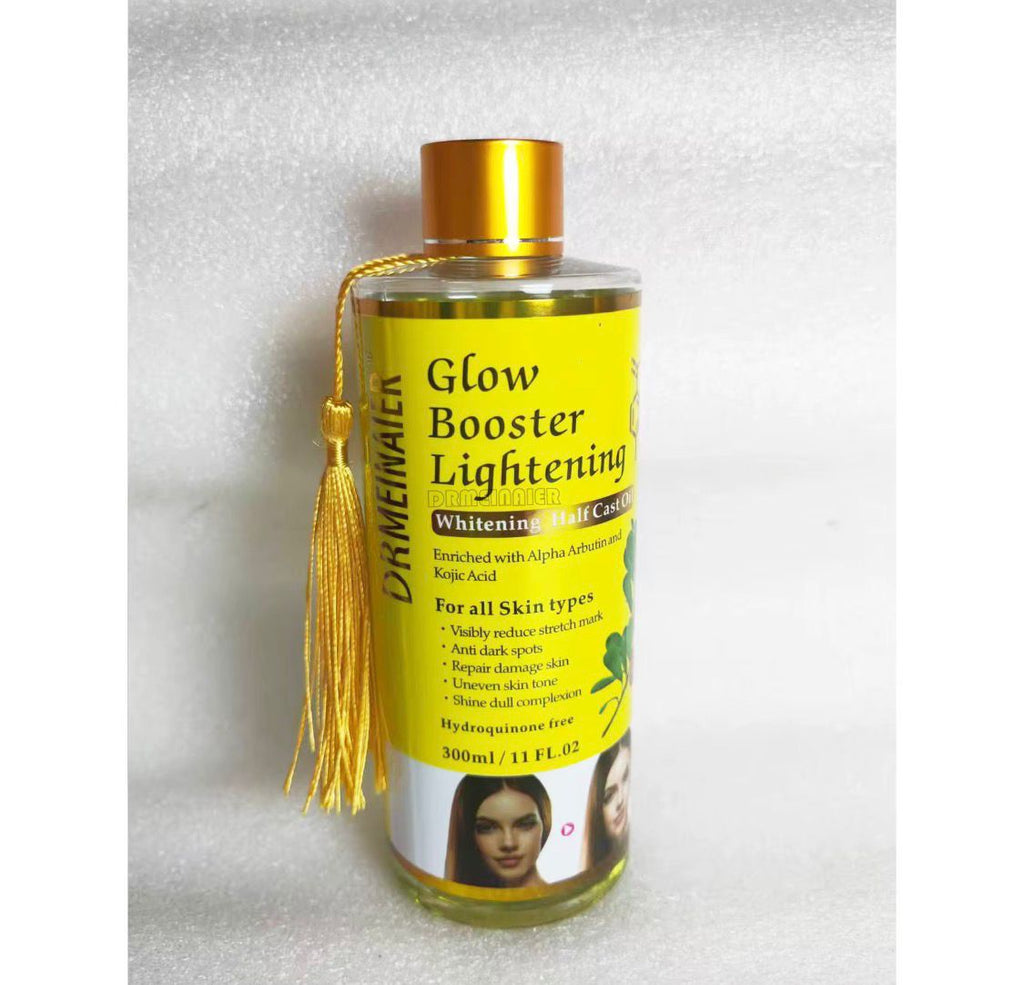 low Booster Lightening Body Oil – Alpha Arbutin & Kojic Acid Brightening Oil (300ml)