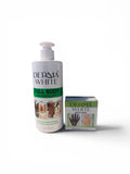Derma White Lotion & Hand + Foot Cream Set – Smooth, Even Tone & Glow Care