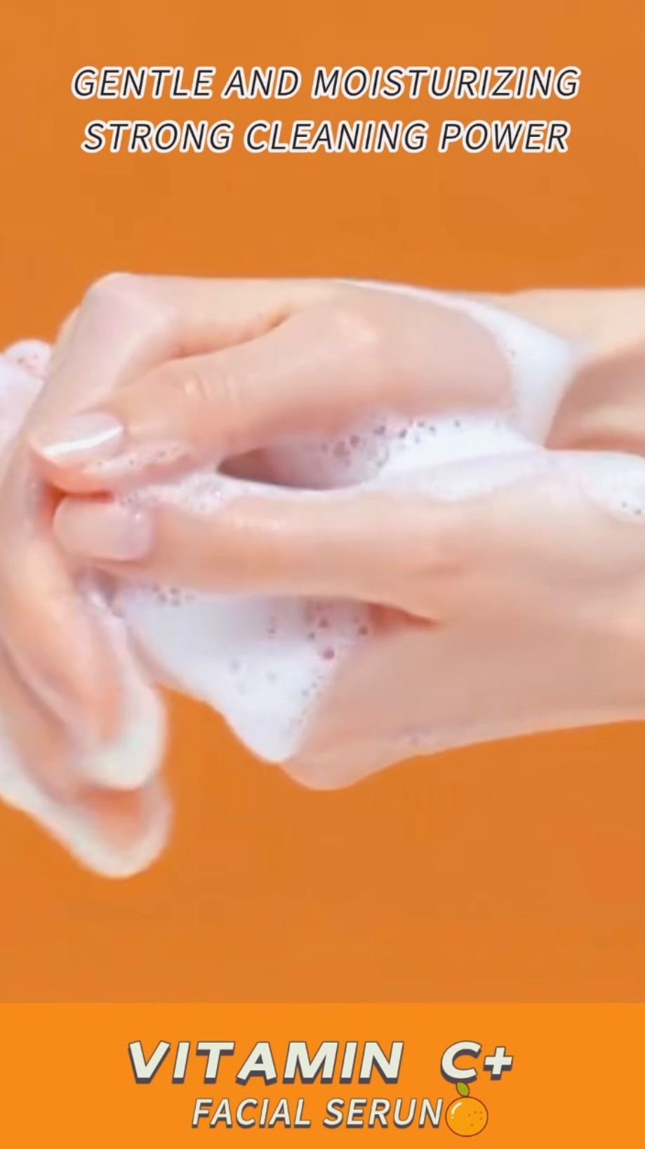 Vitamin C Brightening Facial Cleanser – Glow & Even Skin Tone