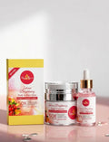 Intense Brightening 50X Vitamin C Face & Body Set – Soap, Serum & Cream for Radiant Skin