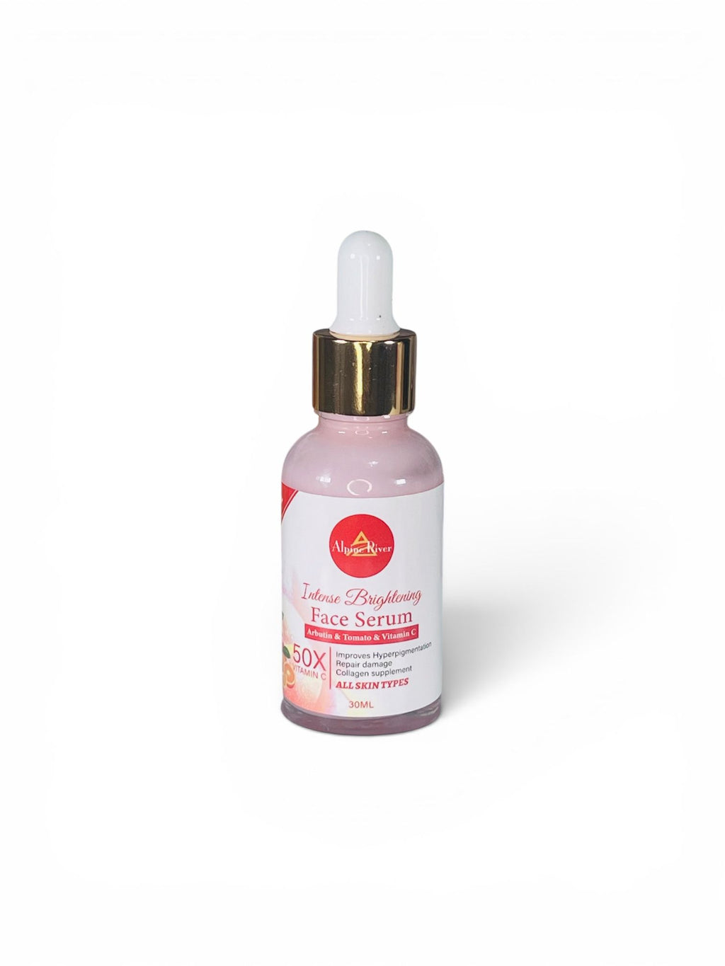 Intense Brightening 50X Vitamin C Face & Body Set – Soap, Serum & Cream for Radiant Skin