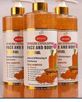 Tumeric Exfoliating Shower Gel for Face and Body 1000ml