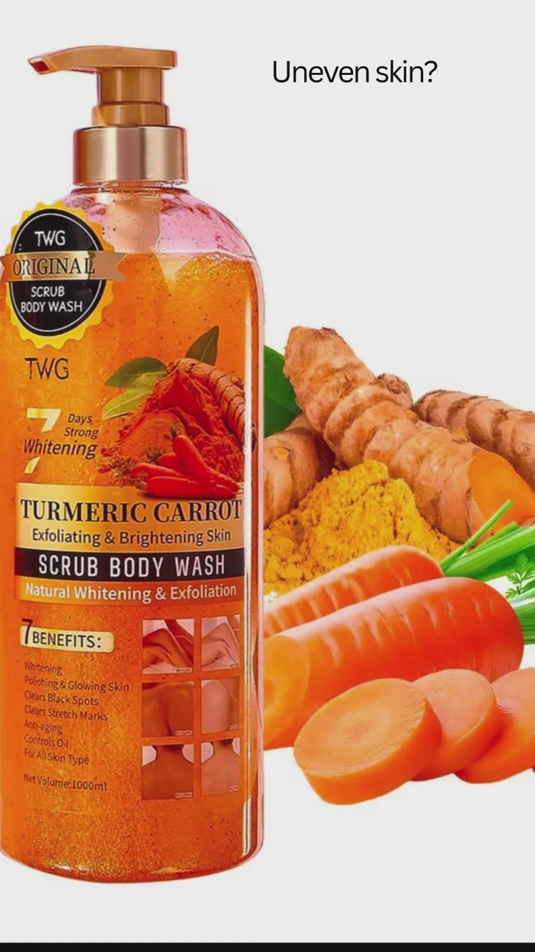 Brightening Scrub Body Wash
