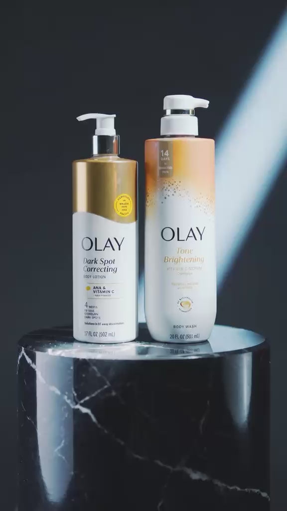 Olay Brightening & Dark Spot Correcting Set – Body Wash & Body Lotion Duo