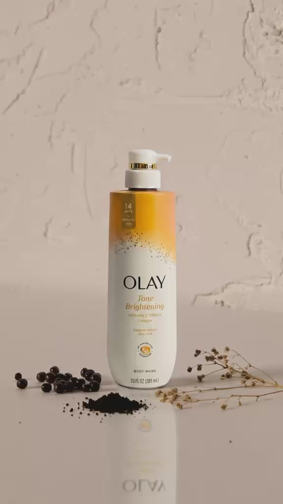 Olay Tone Brightening Body Wash (591ml) – Vitamin C Glow & Even Tone Cleanser