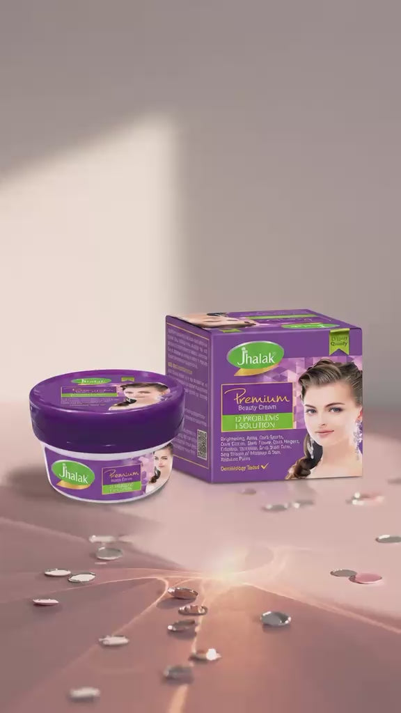 Jhalak Premium Beauty Cream – 12-in-1 Skin Solution Brightening Cream